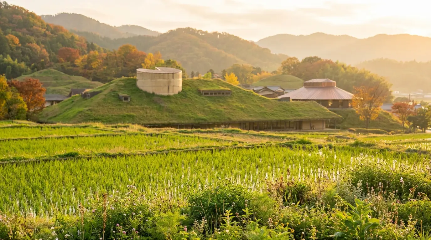 La Collina Ōmihachiman fairy tale scene