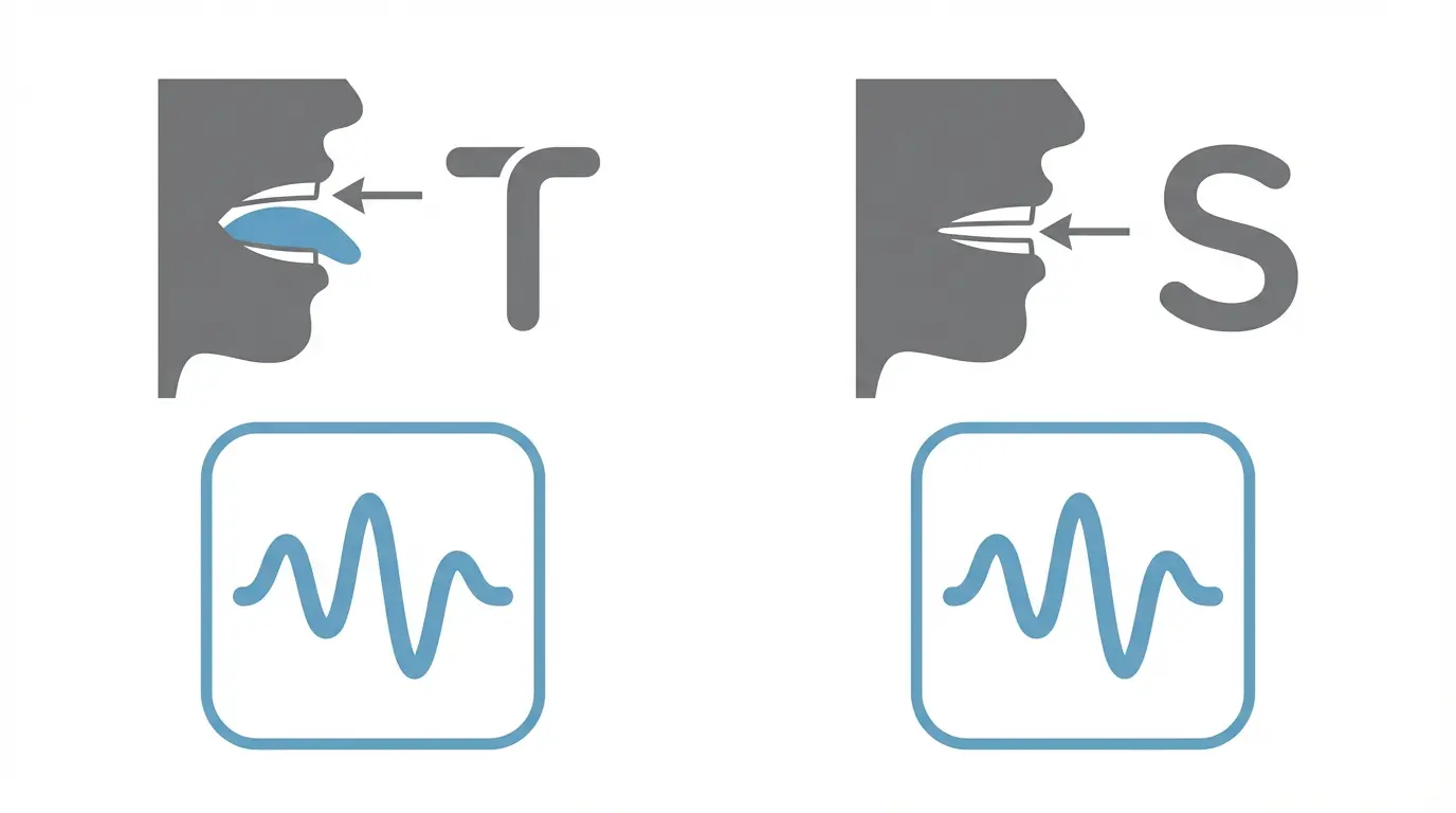 Render of pronunciation contrast between /dzu/ and /zu/