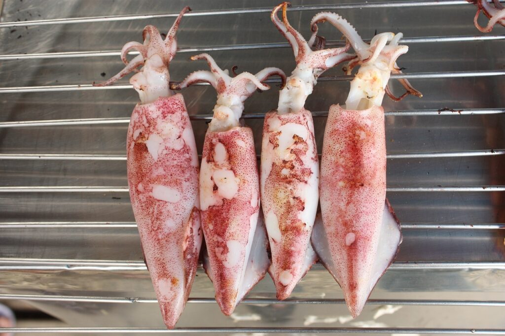 Ikayaki (Grilled Squid)