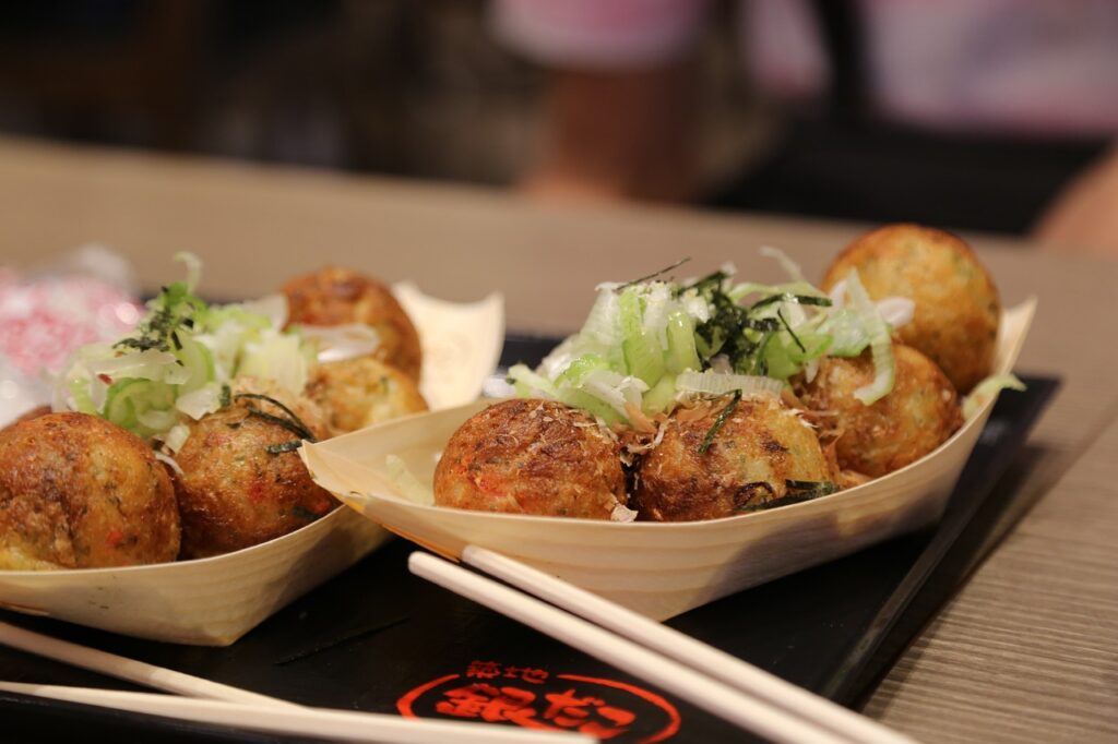 Takoyaki (Octopus Balls)