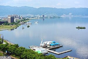 View of Suwa Shi