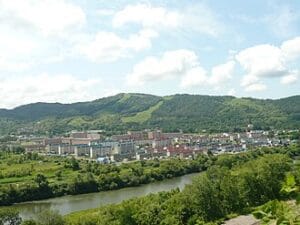 View of Akabira Shi