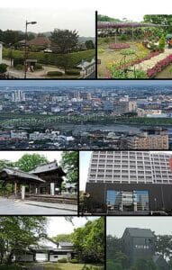 View of Ashikaga Shi