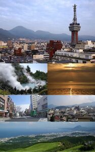 View of Beppu Shi