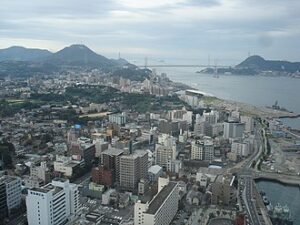 View of Shimonoseki Shi