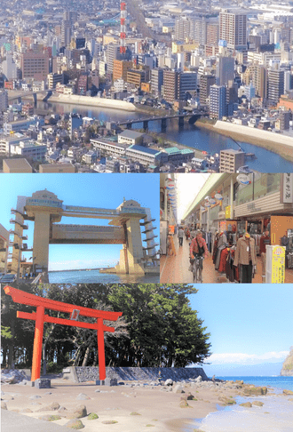 Numazu skyline