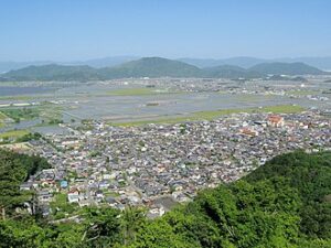 View of Omihachiman Shi