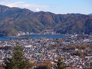 View of Fujikawaguchiko Machi