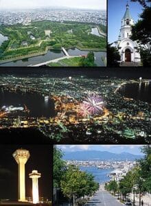 View of Hakodate Shi