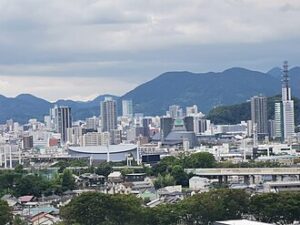 View of Shizuoka Shi