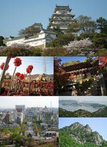 View of Himeji Shi