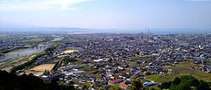 View of Saijo Shi