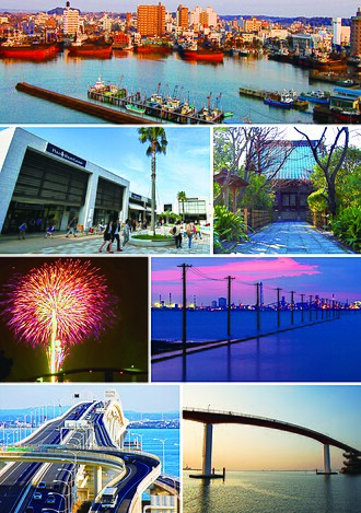 Kisarazu skyline
