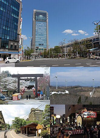 Koriyama skyline
