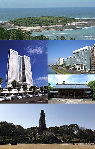 Miyazaki skyline