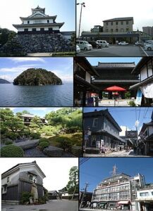 View of Nagahama Shi