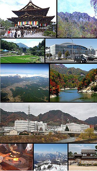 Nagano skyline