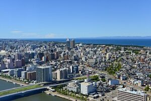 View of Niigata Shi