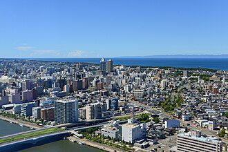 Niigata skyline