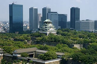 Osaka skyline