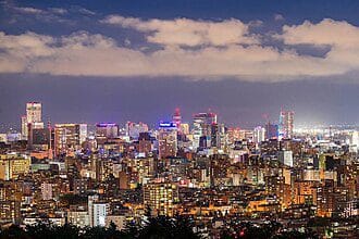 Sapporo skyline