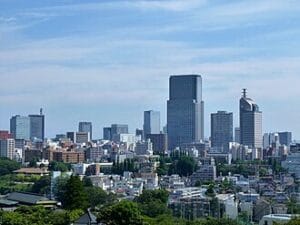View of Sendai Shi