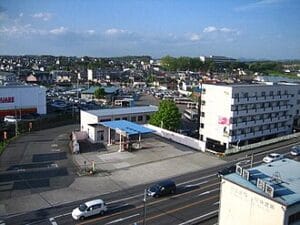 View of Sukagawa Shi