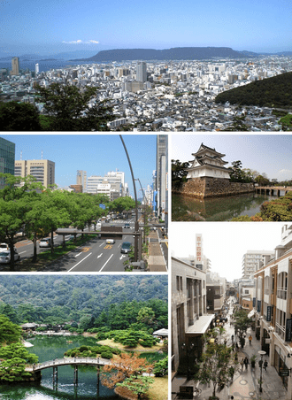 Takamatsu skyline