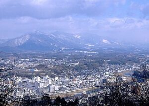 View of Tsuyama Shi