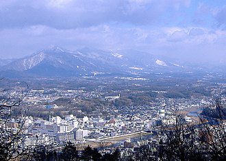 Tsuyama skyline