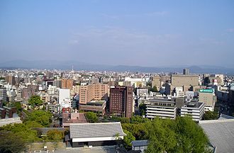 Kumamoto skyline