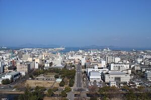 View of Marugame Shi