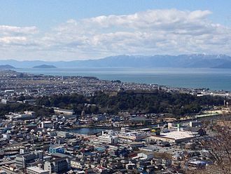 Hikone skyline