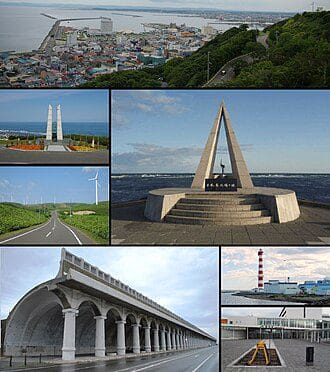 Wakkanai skyline