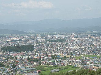 Yonezawa skyline